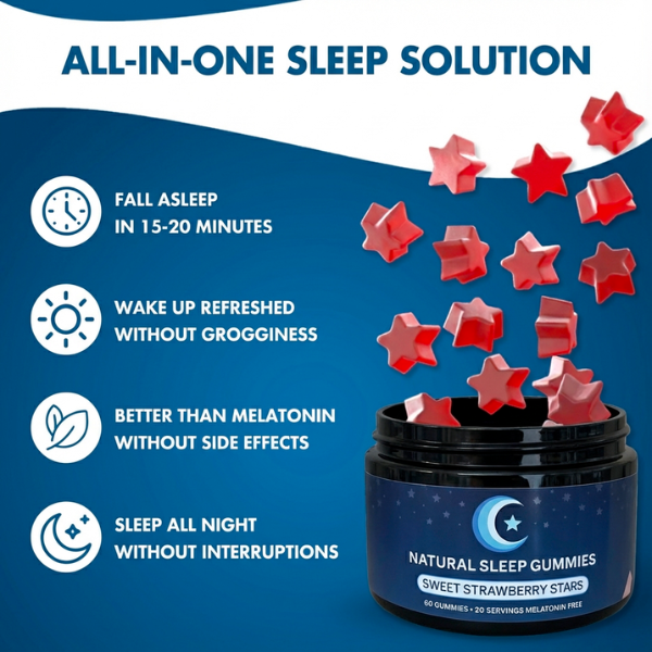 Snoozyy - Natural Sleep Gummies